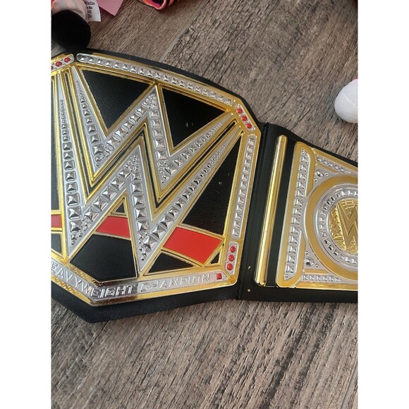 WWE Macho Man Randy Savage Ultimate Warrior Plush WWE Undisputed Champion BELT - Picture 3 of 11